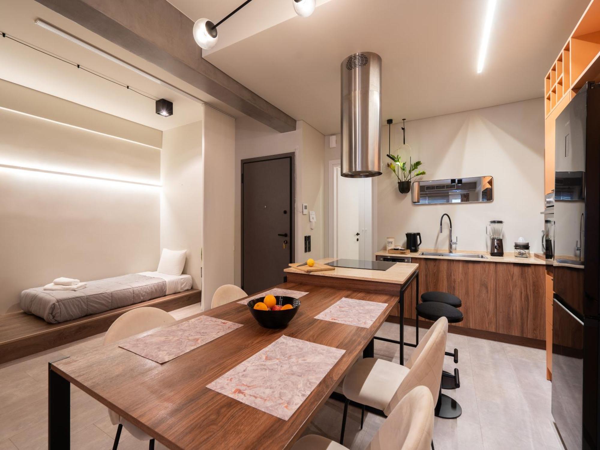 A Place 4U No6 - City Escape With Balcony Lounge & Open Living Space Athènes Extérieur photo